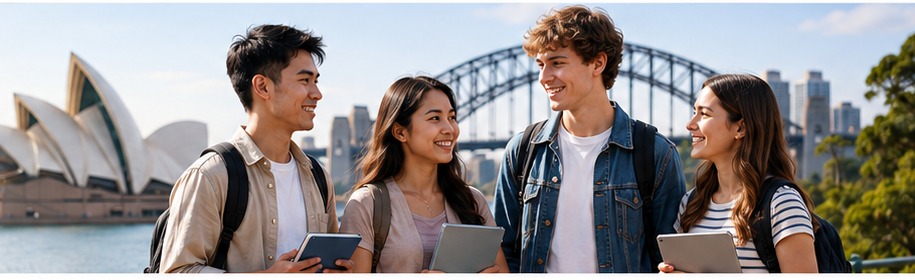 International students in Sydney